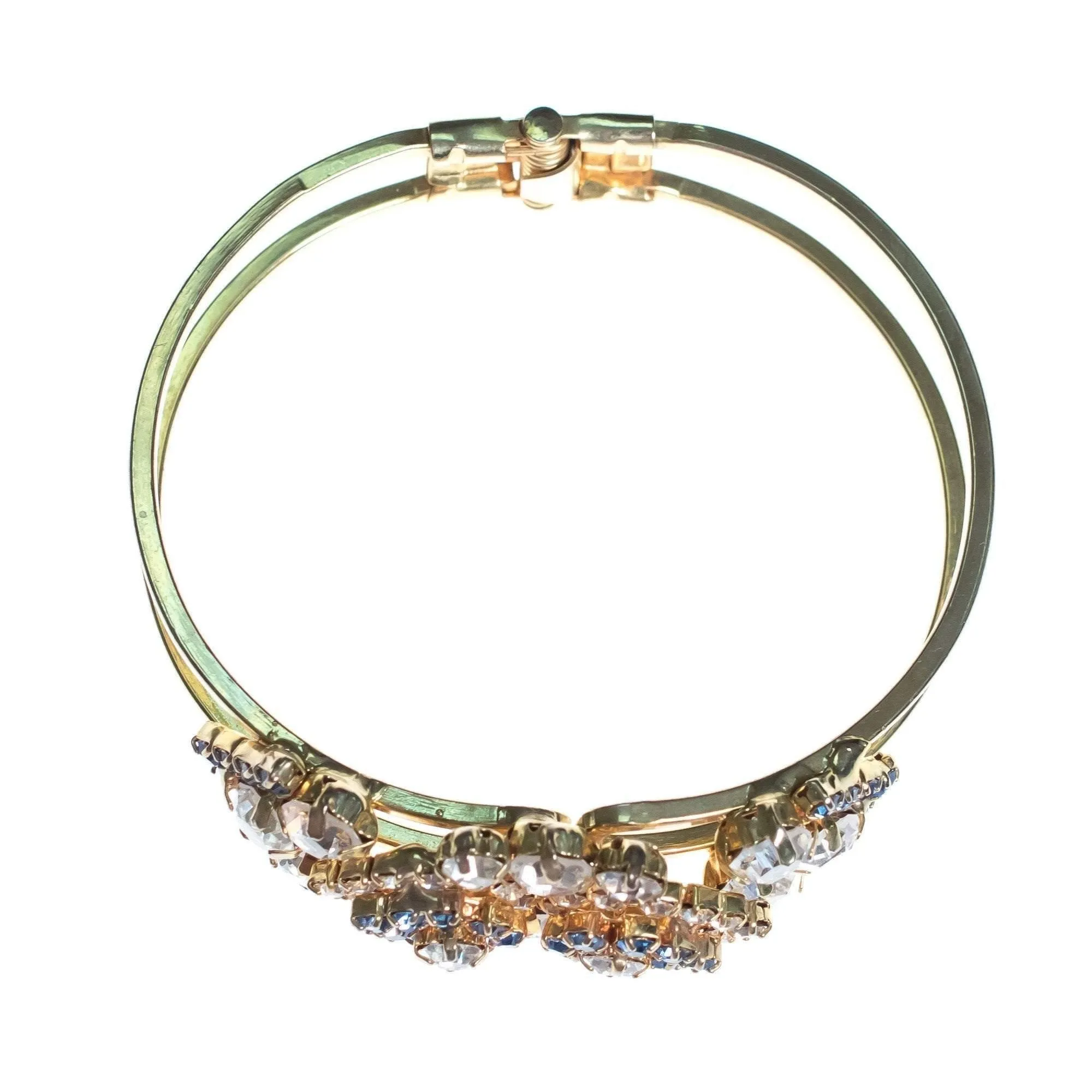 Vintage 1950s Juliana Rhinestone Bracelet with Diamante Rhinestones